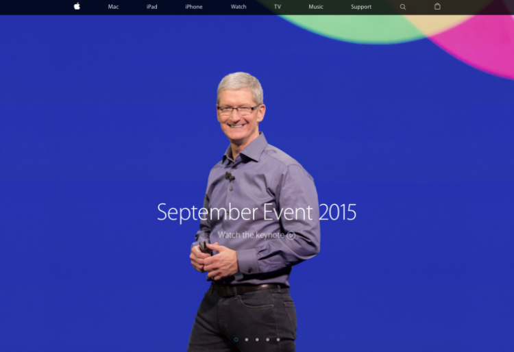 Apple™ Home Page Screen Shot 2015-09-12 at 12.03.37 PM
